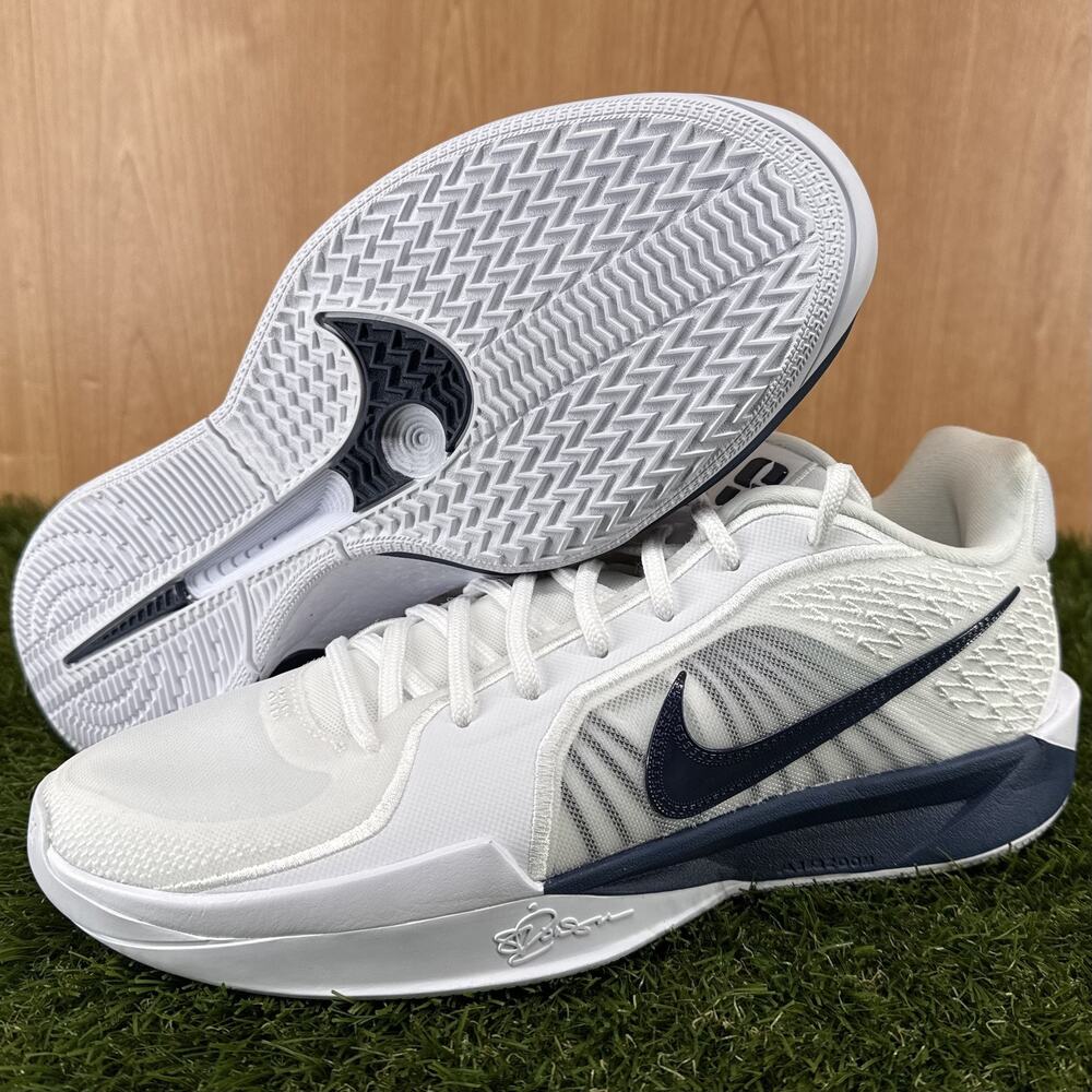 Nike Sabrina 2 TB White Navy Blue Basketball HM5038-101 Women's 10.5 / Men's 9